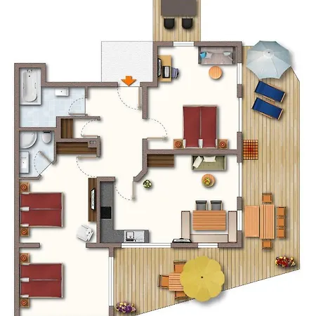 Dorfbaeck Tatil Evi Stumm